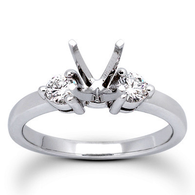 14K white gold Diamond Engagement Ring (0.40 ct. tw.) 1 - alternate view 27