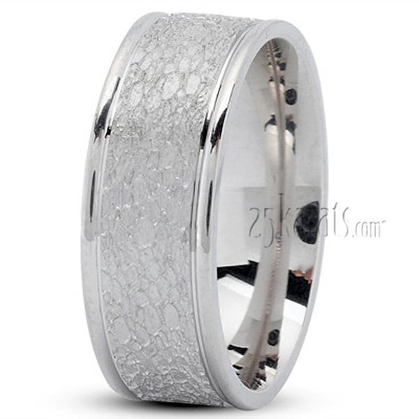 Elegant Fancy Design Wedding Ring - view 2