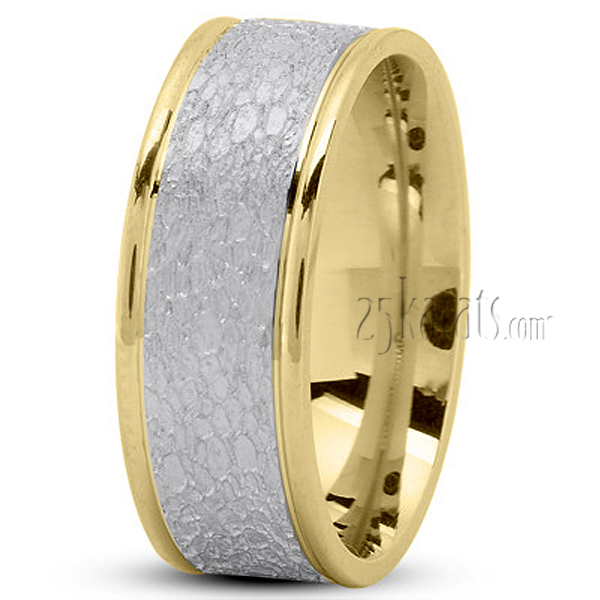 Elegant Fancy Design Wedding Ring - view 4