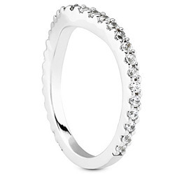 Shared Prong Set Matching band (0.48ct) thumbnail 2