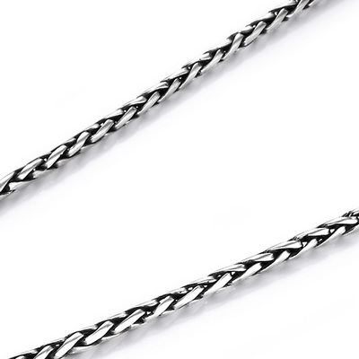 Sterling silver black onyx necklace pendant thumbnail 3