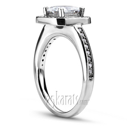 Channel Set Princess Diamond Bridal Ring (0.30 t.c.w.) thumbnail 2
