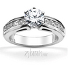 Princess Cut Channel Set Diamond Engagement Ring(1/3 ct. t.w.)