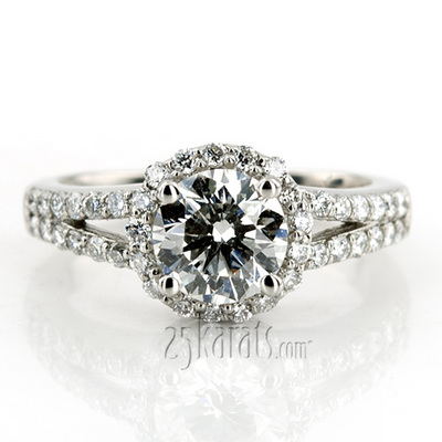 Prong Set Fancy  Diamond Engagement Ring (0.41 ct. tw. ) thumbnail 1