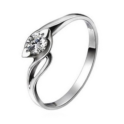 Fancy Solitaire Promise Ring (0.20ct. tw)