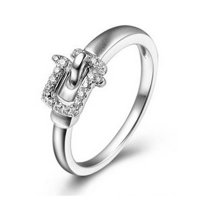 Fancy Designed Diamond Promise Ring (0.12 ct. t.w.) 