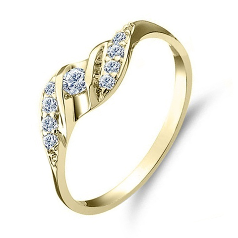Fancy Diamond Promise Ring (0.08ct. tw)