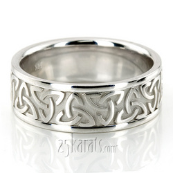 Trinity Celtic Knot Wedding Ring