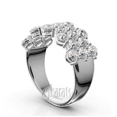 Floating Diamond Anniversary Band  (2 1/3 ct. tw.) thumbnail 2