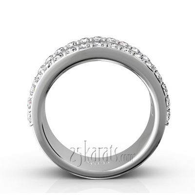 Baguette and Brilliant Round Diamond Anniversary Band (2 2/3 ct. tw.) thumbnail 3
