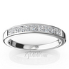 Classic 9 Stone Princes Cut Diamond Anniversary Band (1/2 ct.t.w.)