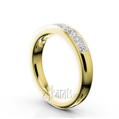 Newly Designed 7 Stone Princess Cut Diamond Anniversary Band (1 1/4 ct. tw.) thumbnail 5