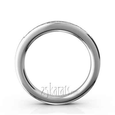 Newly Designed 7 Stone Princess Cut Diamond Anniversary Band  (3/4 ct. tw.) thumbnail 3