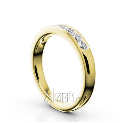 Seven Stone Channel Set Diamond Anniversary Ring (1/2 ct. tw.) thumbnail 5