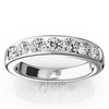 Seven Stone Round Cut Channel Set Diamond Anniversary Ring (1.00 ct. t.w.)