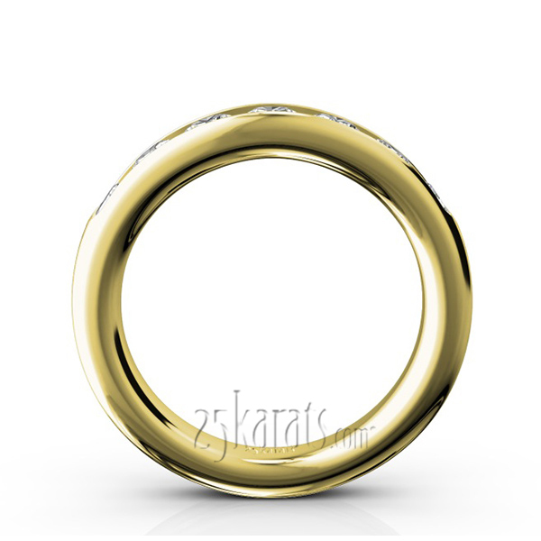 14K white gold Seven Stone Channel Set Diamond Anniversary Ring (1.00 ct. tw.) - alternate view 8