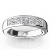 Classic 5 Stone Princes Cut Diamond Anniversary Band (1.25 ct. t.w.)