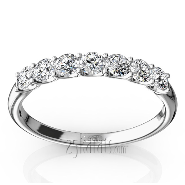 New Classic 7-Stone U-Prong Anniversary Band (1/2 ct. t.w.)