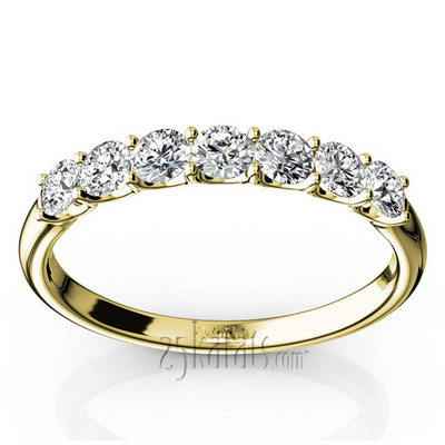 New Classic 7-Stone U-Prong Woman Ring (1/2 ct. tw.) thumbnail 4