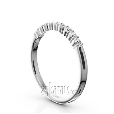 Classic 9 Stone Women's Diamond Band (1/5 ct. tw.) thumbnail 2