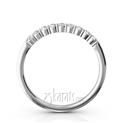 Classic 9 Stone Women's Diamond Band (1/5 ct. tw.) thumbnail 3