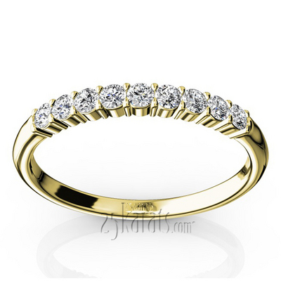 Classic 9 Stone Women's Diamond Band (1/5 ct. tw.) thumbnail 4