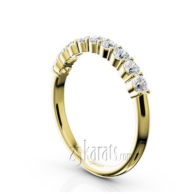 Classic 9 Stone Women's Diamond Band (1/2 ct. tw.) thumbnail 5