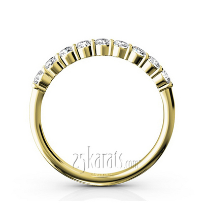 Classic 9 Stone Women's Diamond Band (1/2 ct. tw.) thumbnail 6