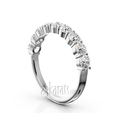 Classic 9 Stone Women's Diamond Band (1 ct. tw.) thumbnail 2