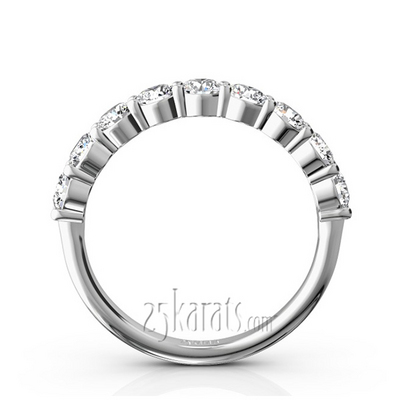 Classic 9 Stone Women's Diamond Band (1 ct. tw.) thumbnail 3