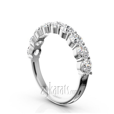 Classic 9 Stone Women's Diamond Band (1 1/4 ct. tw.) thumbnail 2