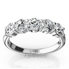 Classic 5 stone Closed Basket Anniversary Band (1.25ct. tw)