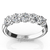 Shared Prong Classic Five Stone Anniversary Band (1.00ct. tw)