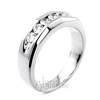 0.60 ct. Round Cut Channel Set Diamond Man Ring