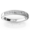 Classic 7 Stone Princess Cut Diamond Anniversary Band (1/2 ct. t.w.)