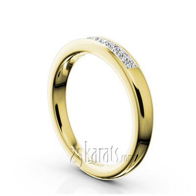 Newly Designed 7 Stone Princess Cut Diamond Anniversary Band (1/2 ct. tw.) thumbnail 6