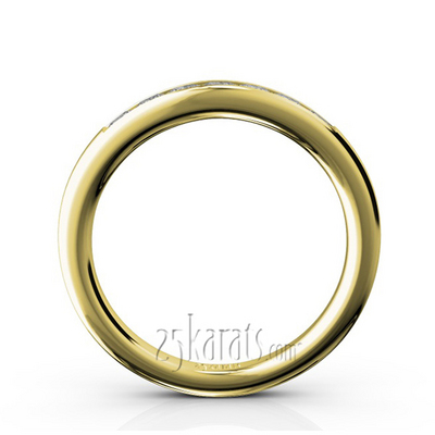 Newly Designed 7 Stone Princess Cut Diamond Anniversary Band (1/2 ct. tw.) thumbnail 8