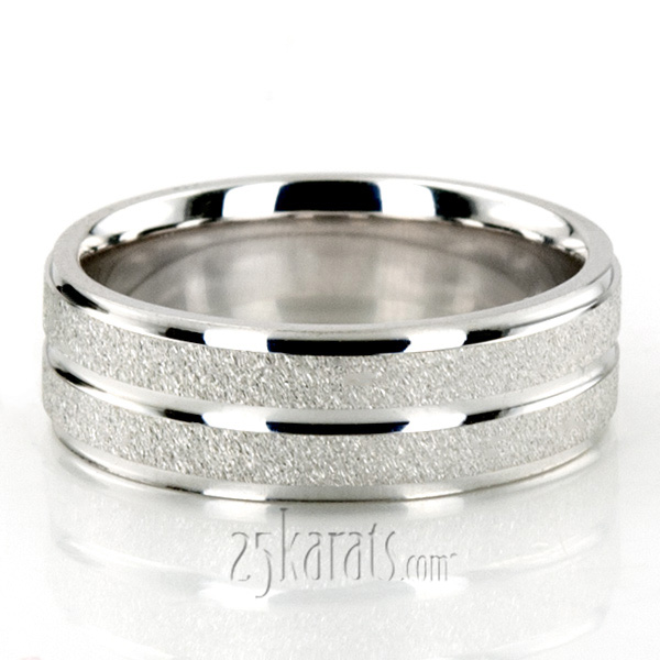 Stylish Carved Design Wedding Ring