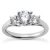 Contemporary Three-Stone engagement Ring (0.50ct)