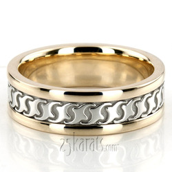 Modern Handcrafted Wedding Ring