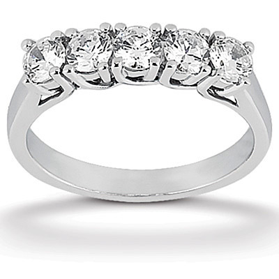 5 Stone Trellis Diamond Anniversary Ring (0.50 ct. tw.)