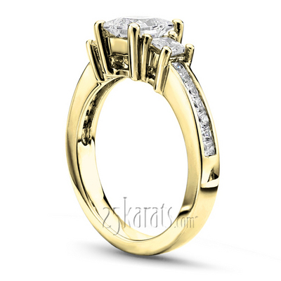 14K white gold Diamond Engagement Ring (0.69 ct. tw.) 1 - alternate view 4