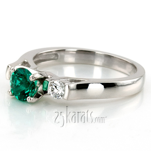 14K white gold Diamond Engagement Ring (0.20 ct. tw.) 2 - alternate view 3
