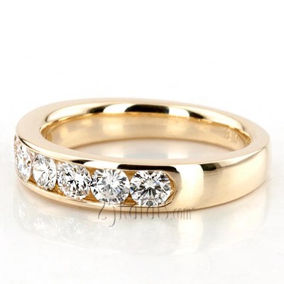 Seven Stone Channel Set Diamond Anniversary Ring (1.00 ct. tw.) thumbnail 2