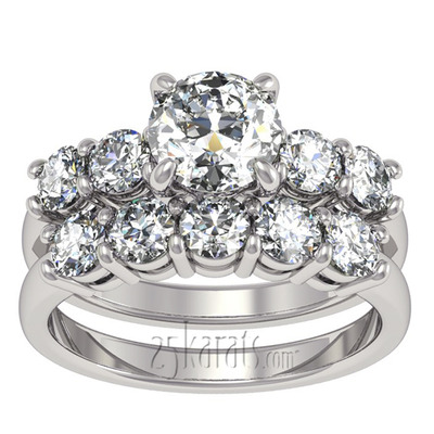 Timeless Basket Setting Diamond Engagement Ring(0.40 ct. tw.) thumbnail 3