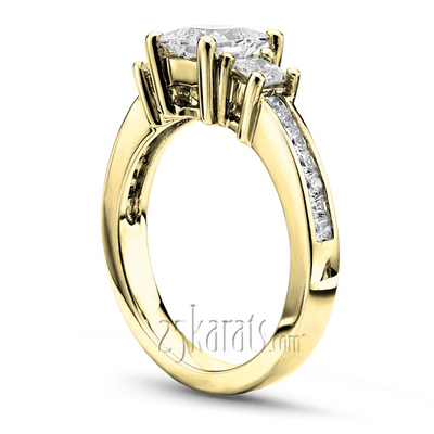 14K white gold Diamond Engagement Ring (0.76 ct. tw.) 1 - alternate view 3
