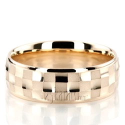 Modern Designer Wedding Band