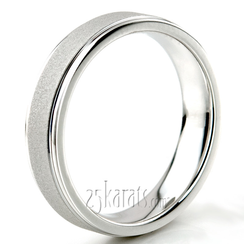 10K white gold 6mm. same as picture 6mm-Swirl-Finished-Carved-Design-Band - alternate view 3