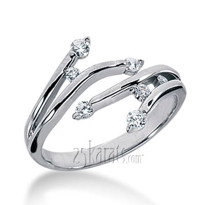 Nature Inspired Diamond Fashion Ring (0.34 ct.tw)