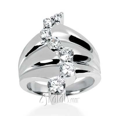 0.50 ct. Diamond Journey Fancy Ring